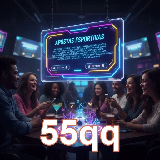 Ilustração de Descubra o aplicativo cassino 55qq para Android e iOS