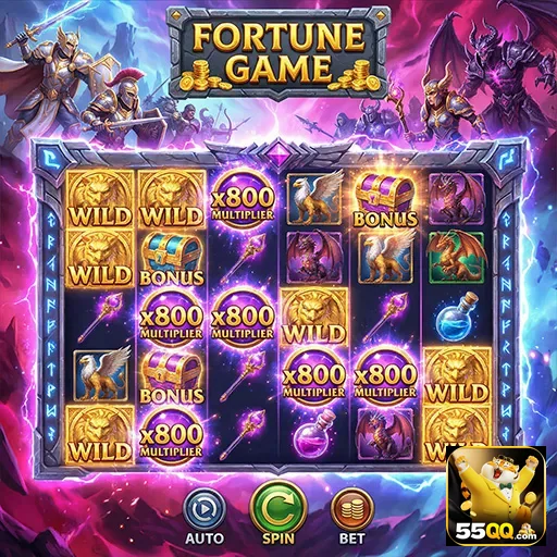 Ilustração de Diversão nos Melhores Slots