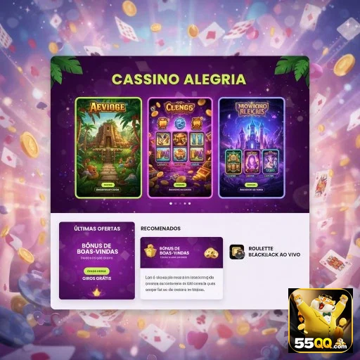 Jogos emocionantes e promoções do cassino online 55qq
